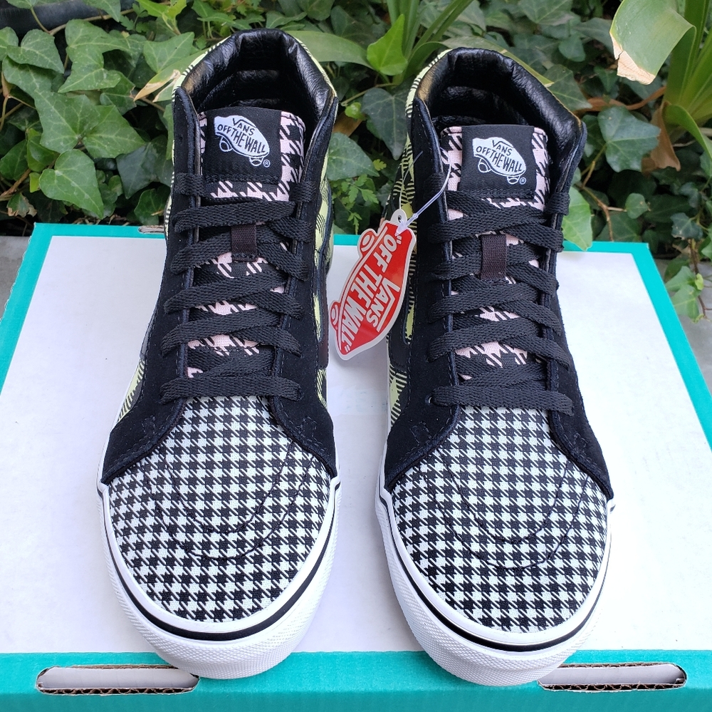 80's Inspired Plaid Sk8-Hi VANS - Picture 6 of 13